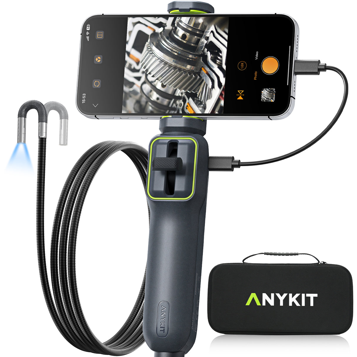 Anykit AD100 Two-Way Articulating Borescope