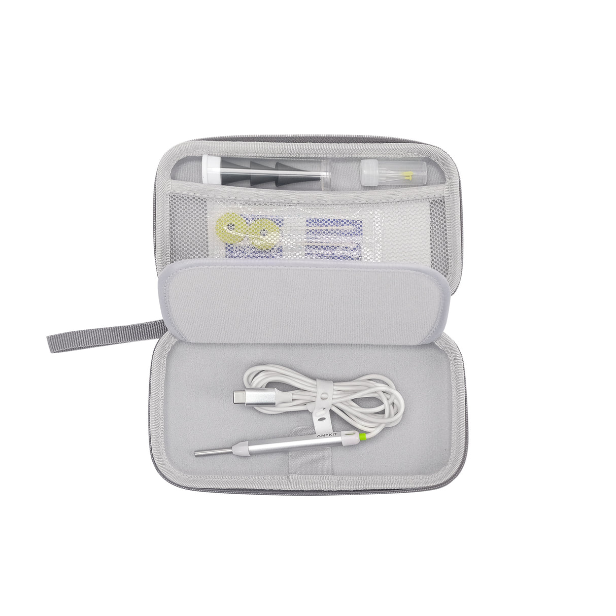 Anykit Original Digital Otoscope Carrying Case Bag, Upgraded Large Capacity Hardshell Case