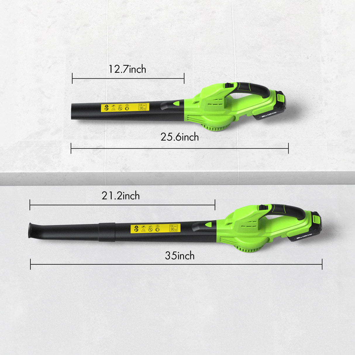 20V 2 Speed Cordless Battery Leaf Blower w/ 2.0Ah Battery & Charger