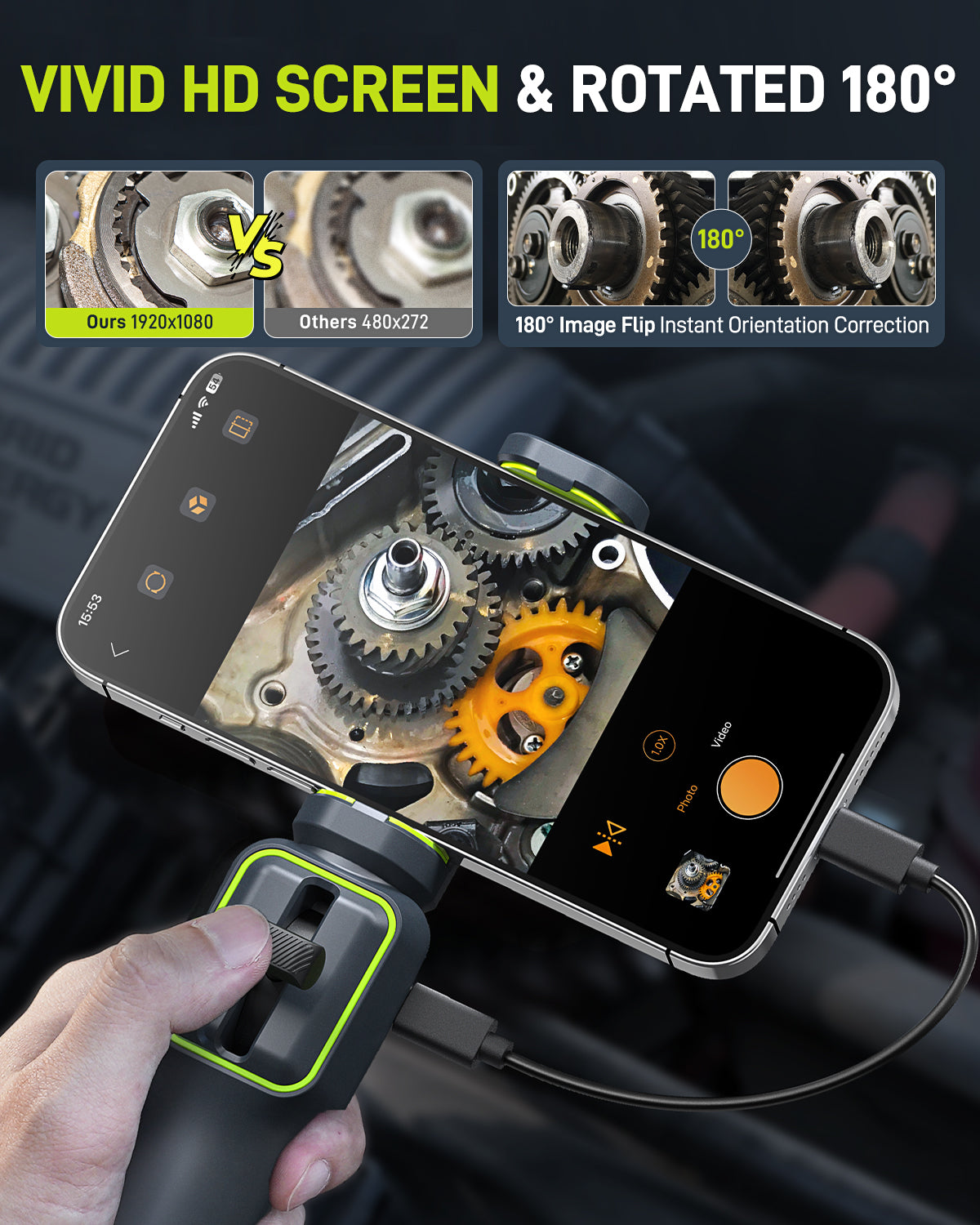 Anykit AD100 Two-Way Articulating Borescope
