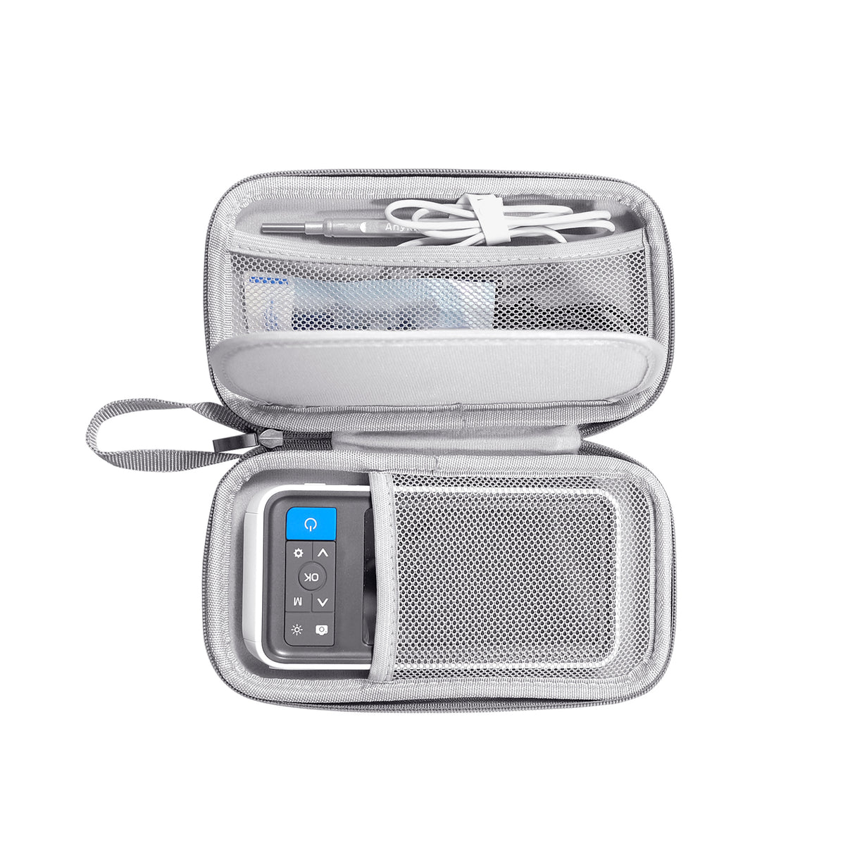 Anykit Original Digital Otoscope Carrying Case Bag, Upgraded Large Capacity Hardshell Case