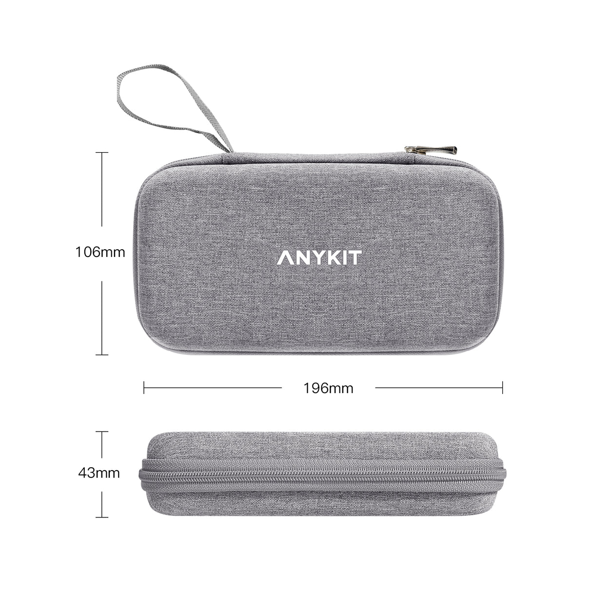 Anykit Original Digital Otoscope Carrying Case Bag, Upgraded Large Capacity Hardshell Case