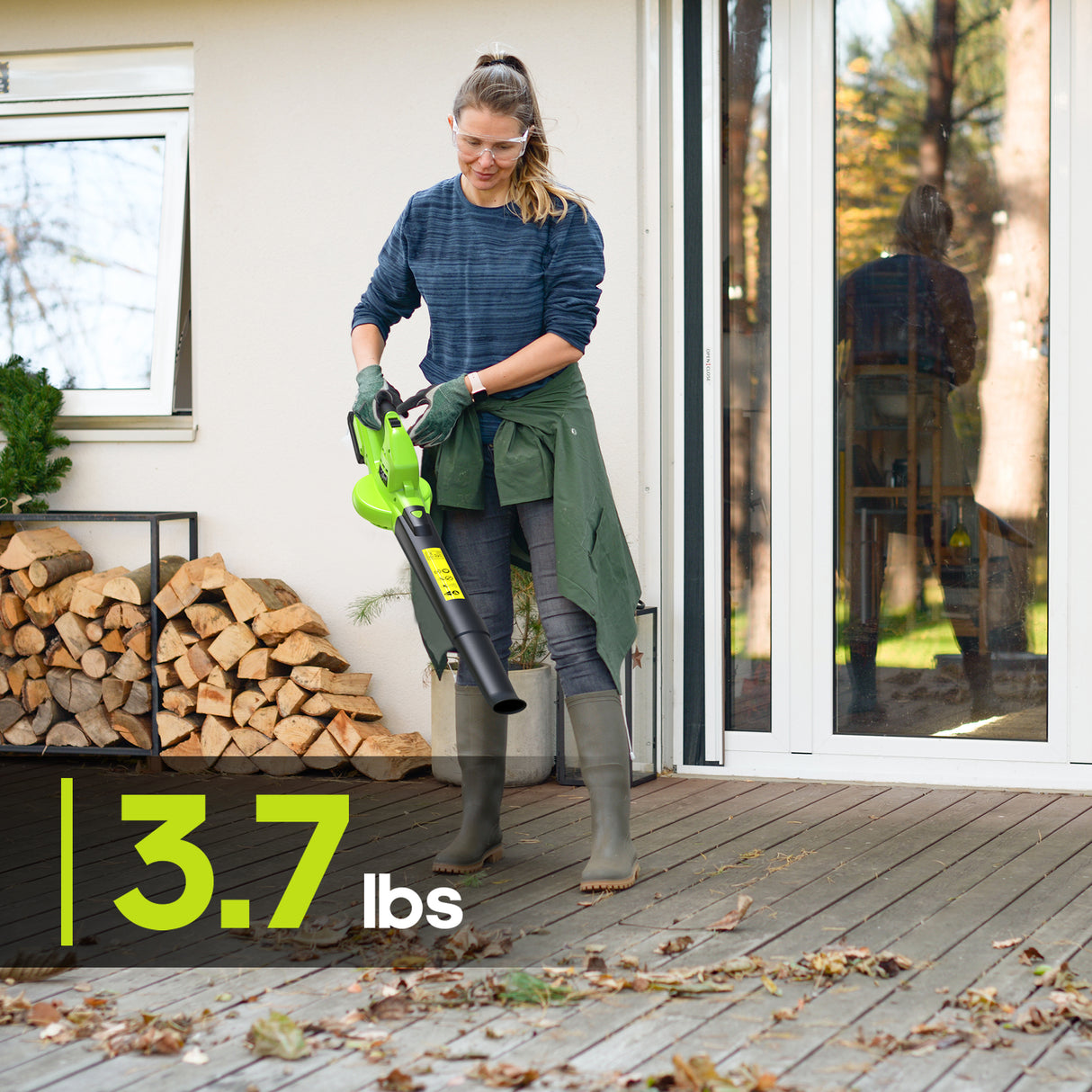 20V 2 Speed Cordless Battery Leaf Blower w/ 2.0Ah Battery & Charger