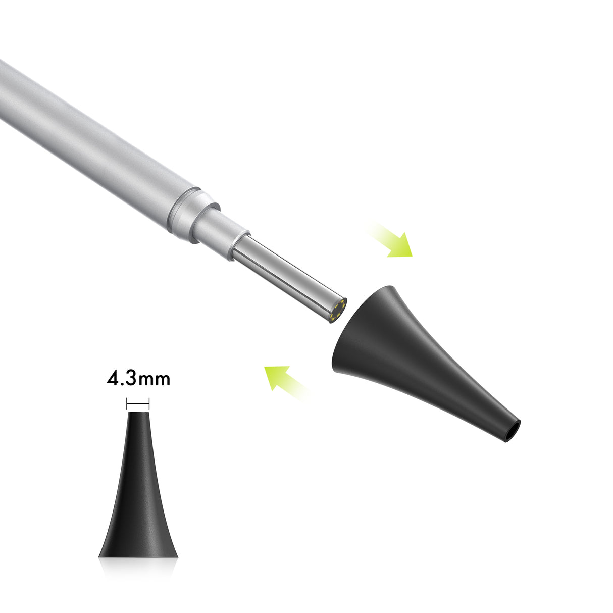 Ear Specula Set for Anykit Digital Otoscope, Replacement Otoscope Tips, Ear Speculum