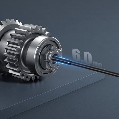 Anykit Borescope Inspection Camera with Light, Industrial Endoscope Camera with 4.3” HD Screen, Waterproof Digital Snake Camera, 16.4FT Semi-Rigid Cable Bore Scope for Home Pipe, Engine, Inside Wall, Duct