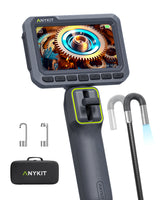 Anykit Articulating Borescope 210° Two-Way 0.22in Slim Probe Endoscope - 6.6FT