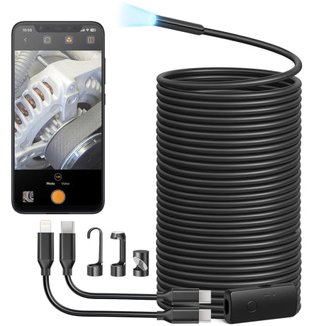 Anykit NTC30L Endoscope Camera with Light