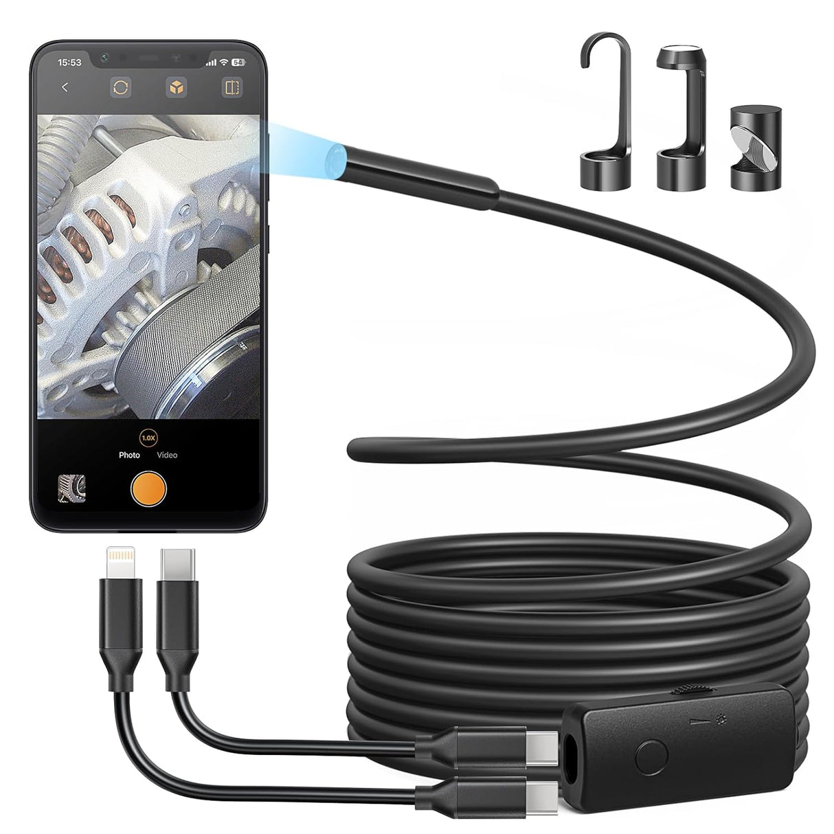 Anykit NTC30L Endoscope Camera with Light