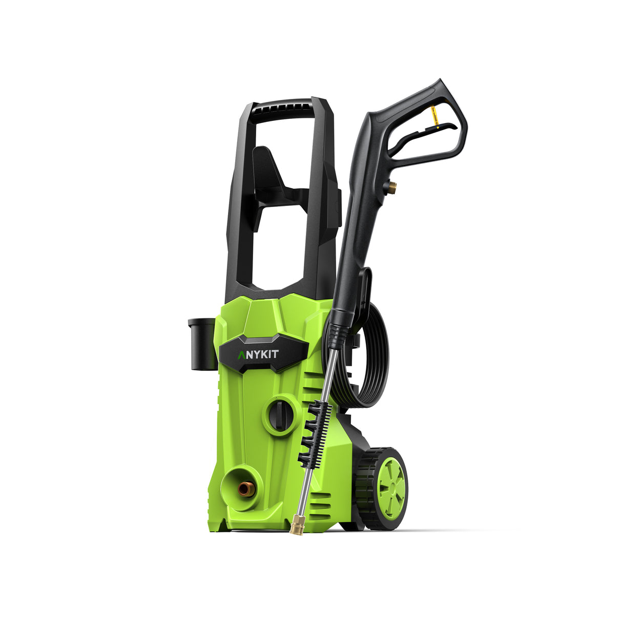 1600 PSI 1.2 GPM Water Pressure Washer - 4 Quick Connected Nozzles