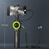 Anykit 360° 4 Ways Articulating Borescope, Articulated Snake Camera Compatible with Phone and Android