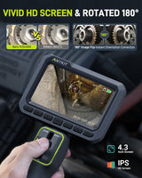 Anykit Articulating Borescope 210° Two-Way 0.22in Slim Probe Endoscope - 6.6FT