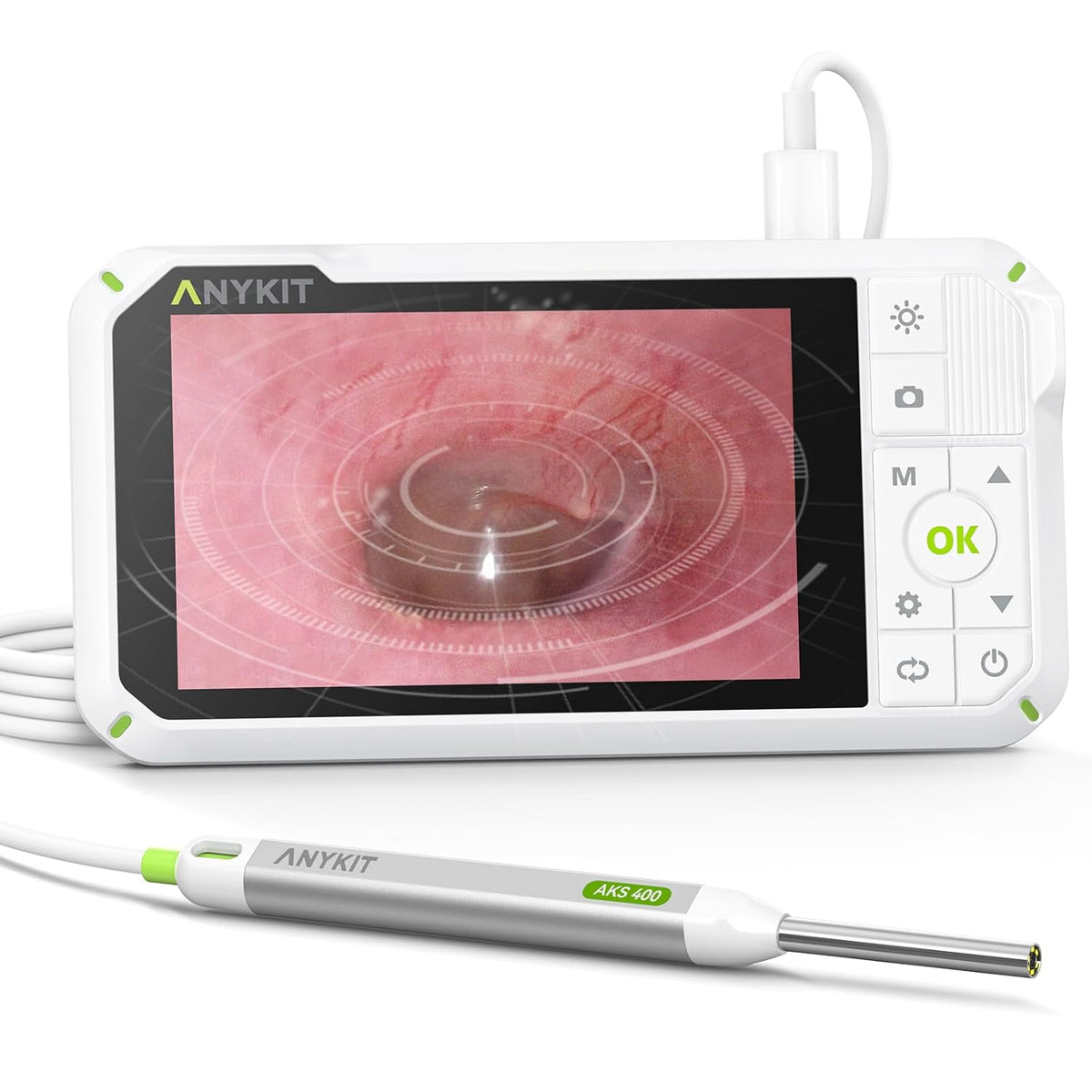 Ear Specula Set for Anykit Digital Otoscope, Bag of 100 Pices, Replace