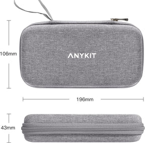 Anykit Original Digital Otoscope Carrying Case Bag, Upgraded Large Capacity Hardshell Case, Compatible with Anykit/ScopeAround Ear Wax Removal Camera.