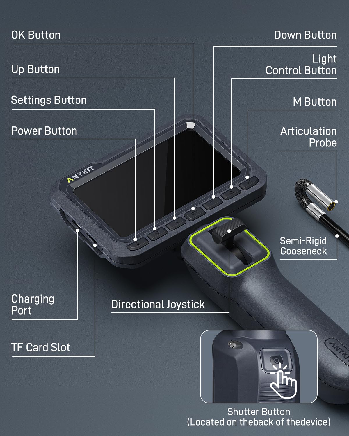AD430L1.2 Articulating Borescope